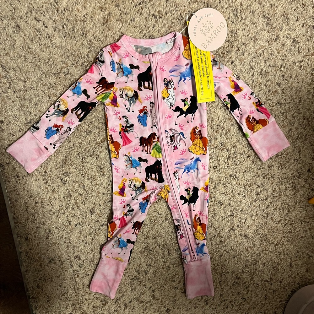 Bamboo zippy 0-3 m princesses